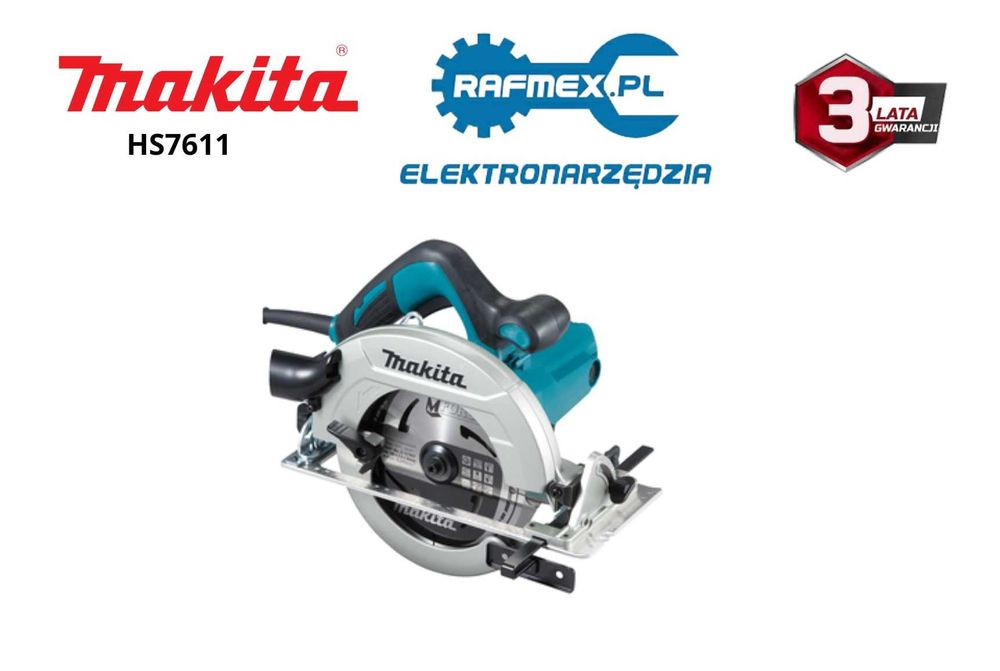 Makita HS7611 Pilarka Tarczowa 1600W 190mm