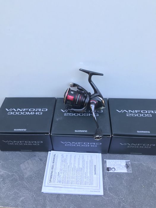 Shimano Vanford , Shimano Soare XR SSPG, Vanquish, Twin Power, COMPLEX