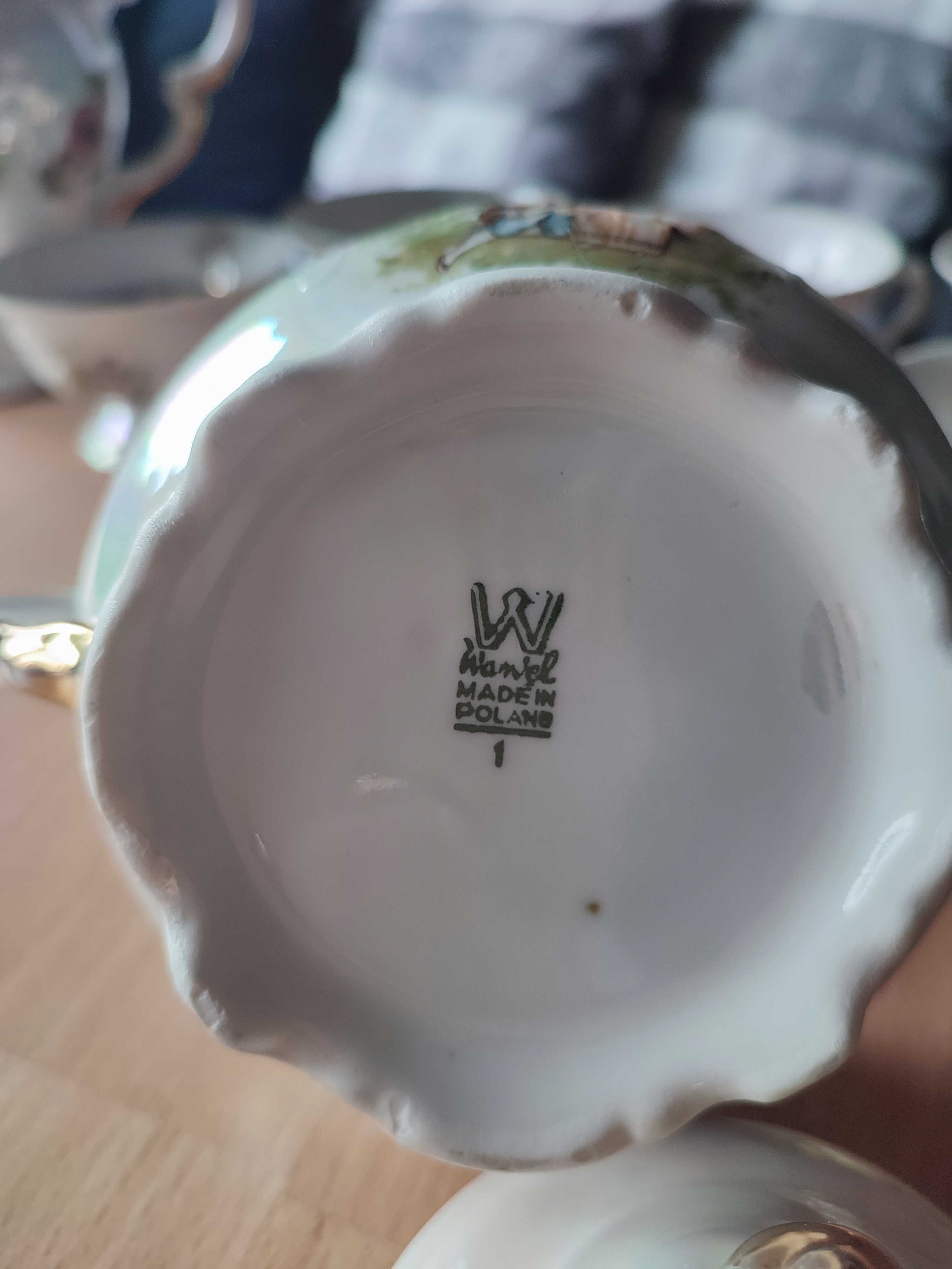 cukiernica Wawel Wałbrzych porcelana PRL retro vinage