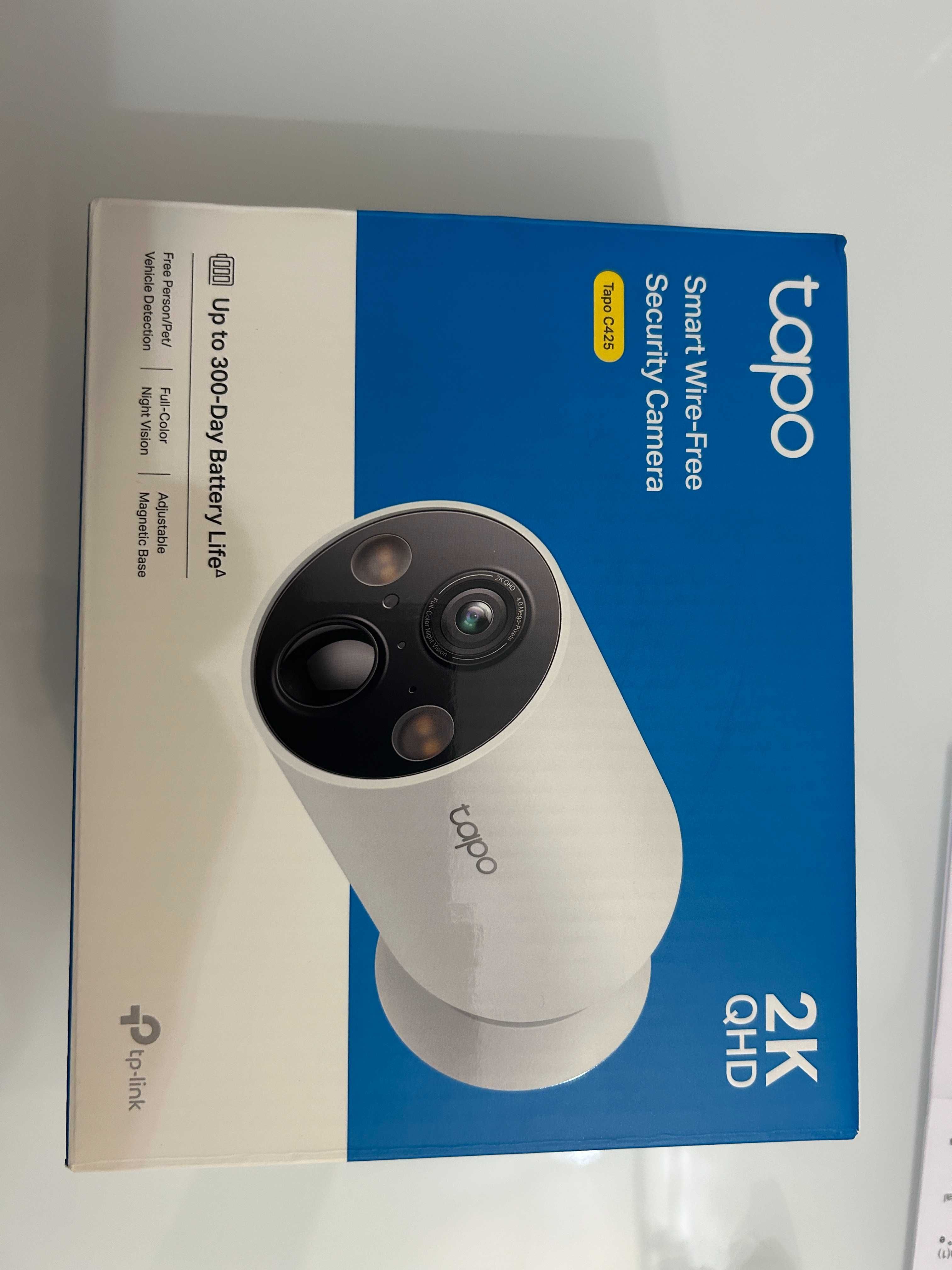 Câmera com bateria TAPO C425