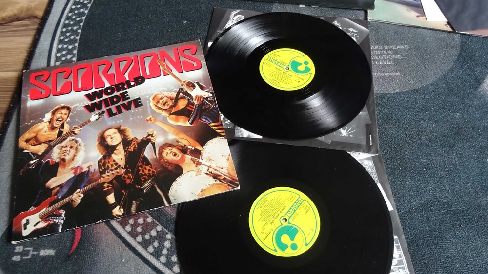 Winyl  Scorpions – World Wide Live - 1985 lp2