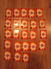 Karty Bakugan 15 magnetycznych + 8 zwykłych