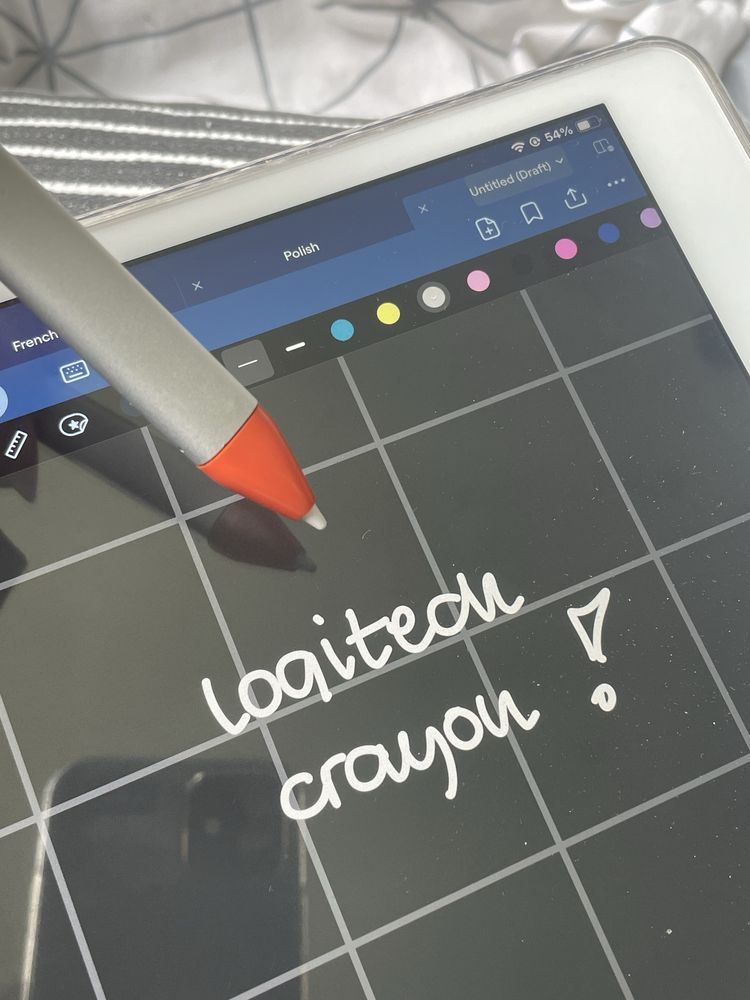 Logitech Crayon do IPad