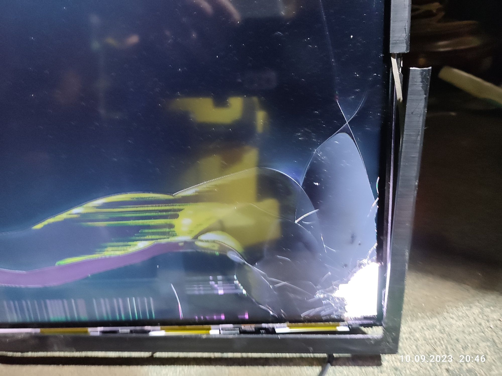 Tv Sony Bravia KD55XG7005 uszkodzony