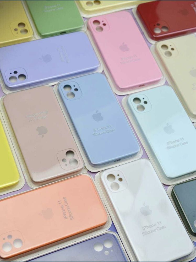 Чехол apple silicone case чохол силікон кейс 11 12 13 14 15 pro max