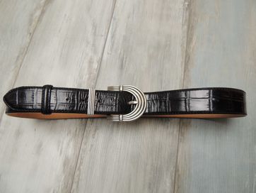 Hedone Milano Belt skórzany pasek premium made in Italy