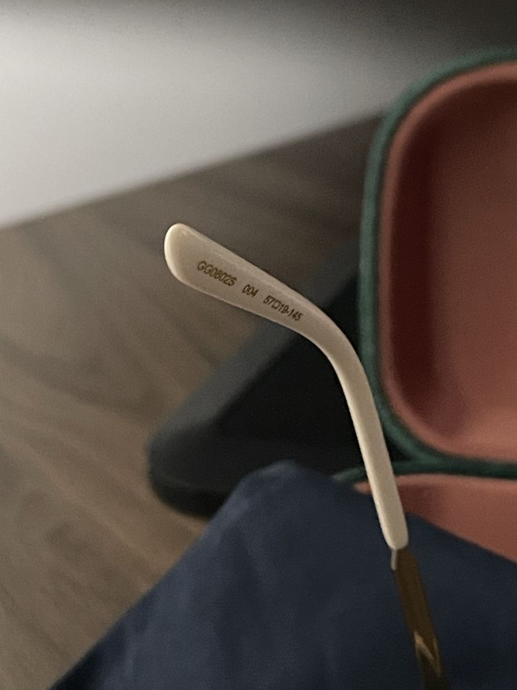 Okulary przeciwsloneczne Gucci Monogram OG ALL oryginalne