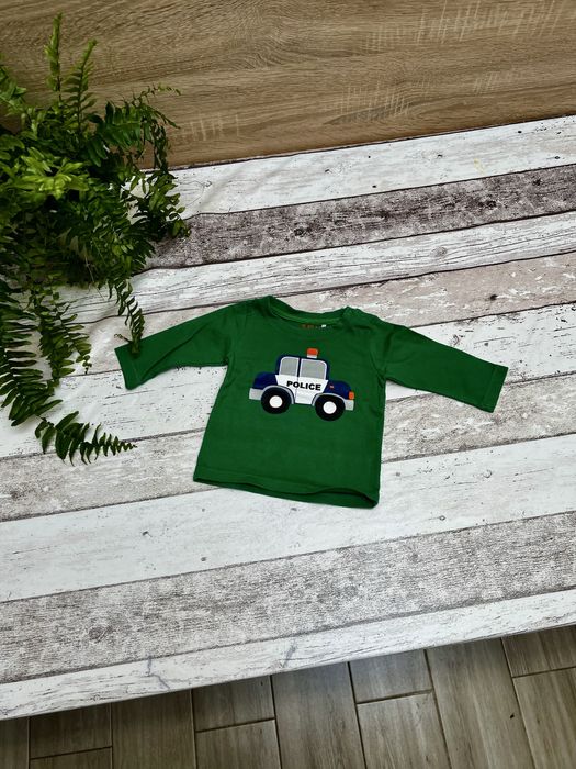 Koszulka dla niemowlaka, radiowoz, rozmiar 62