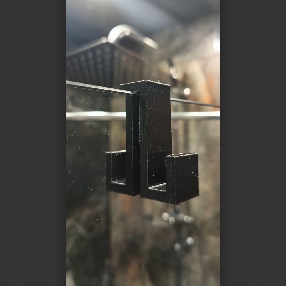 Haczyk na Szybę Prysznicową 6mm, Szyba Walk-In 6mm, 27P1S