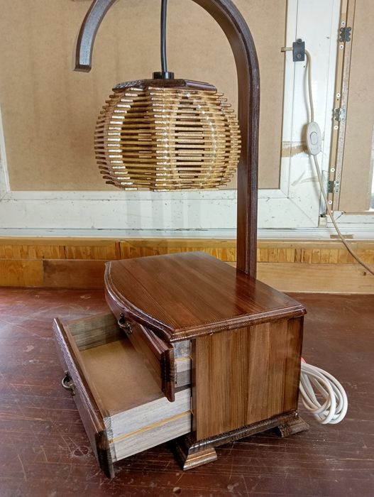 Светильник, изделия из дерева ручной работы