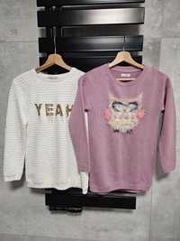 Bluza  H&M I sweter Coolclub  rozm. 146