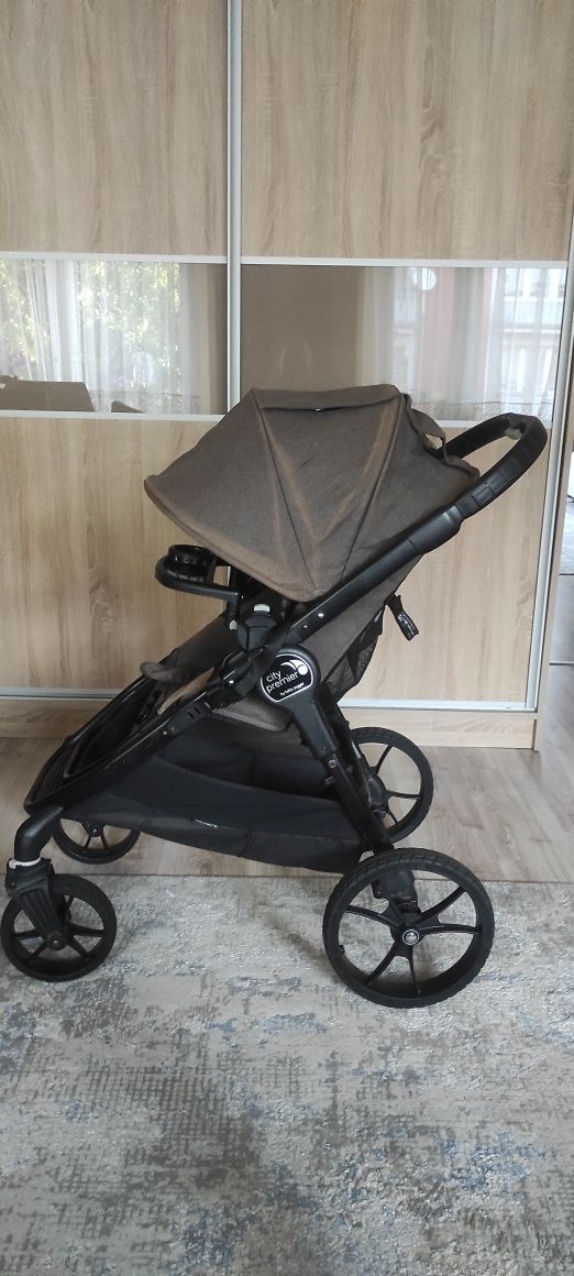 Wózek kubełkowy spacerówka Baby Jogger City Premier + akcesoria