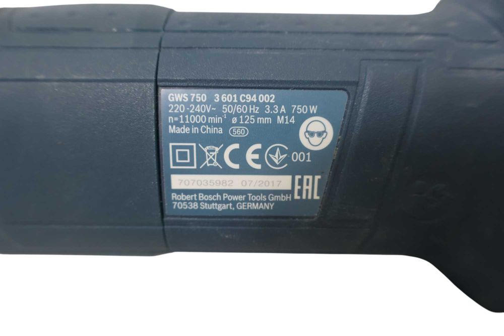 szlifierka kontowa BOSCH GWS 750