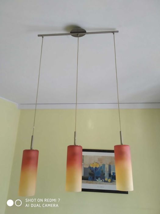 Candeeiro teto muito bom estado