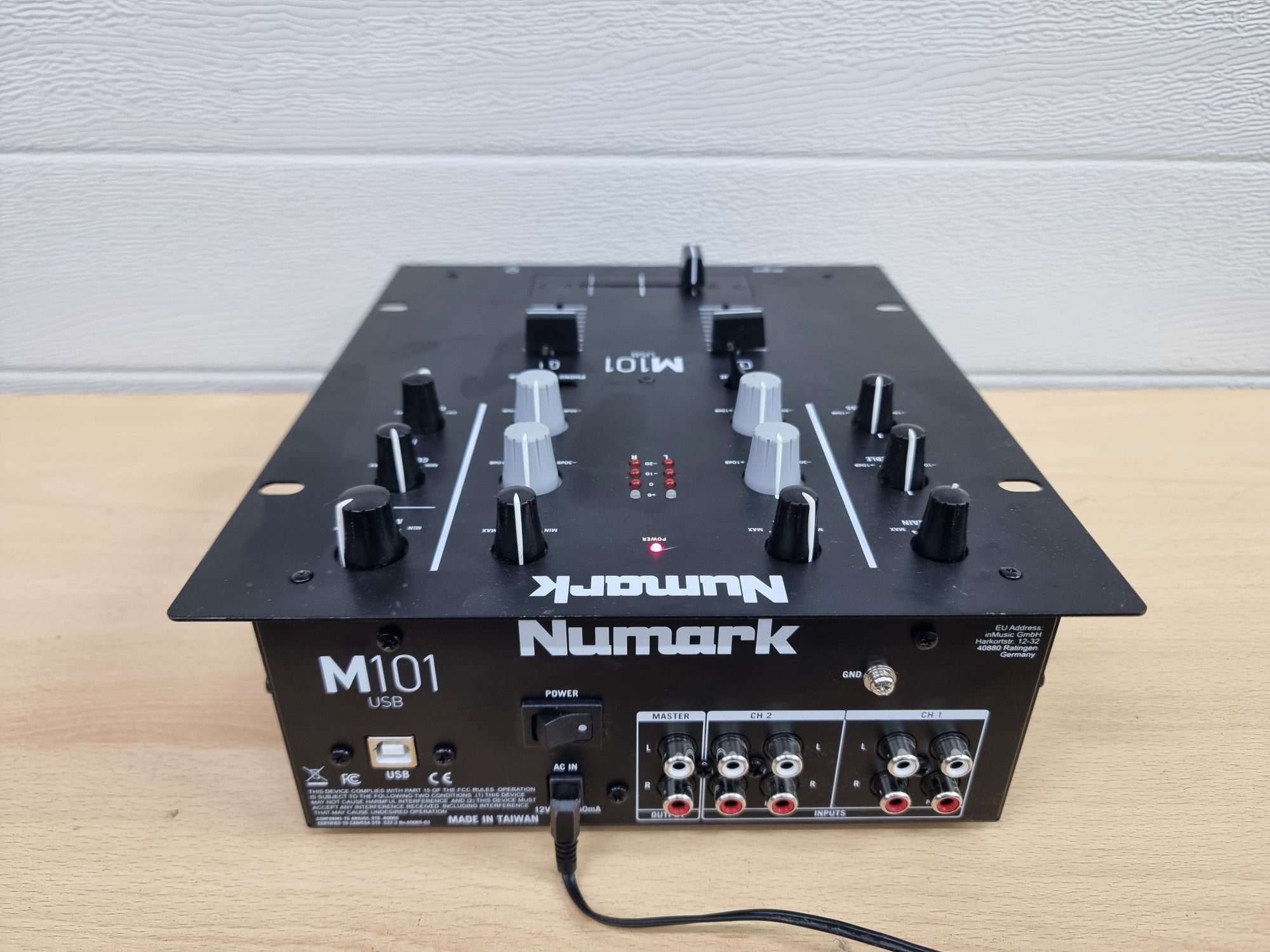 Mixer djski Numark m101 usb dla majsterkowicza defekt najtaniej okazja