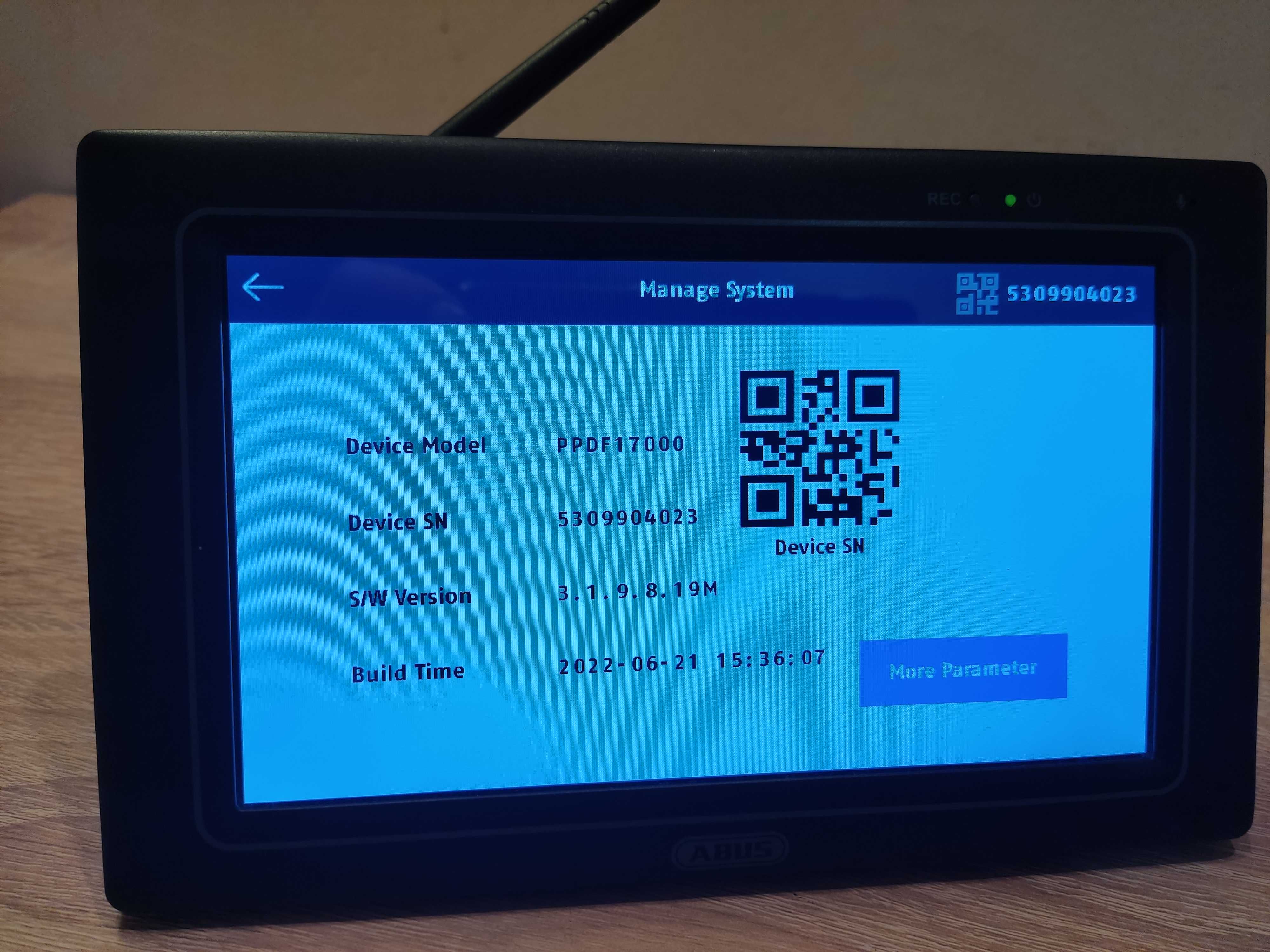 Stacja - Monitor "ABUS" do 4'ech Kamer WIFI - Okazja