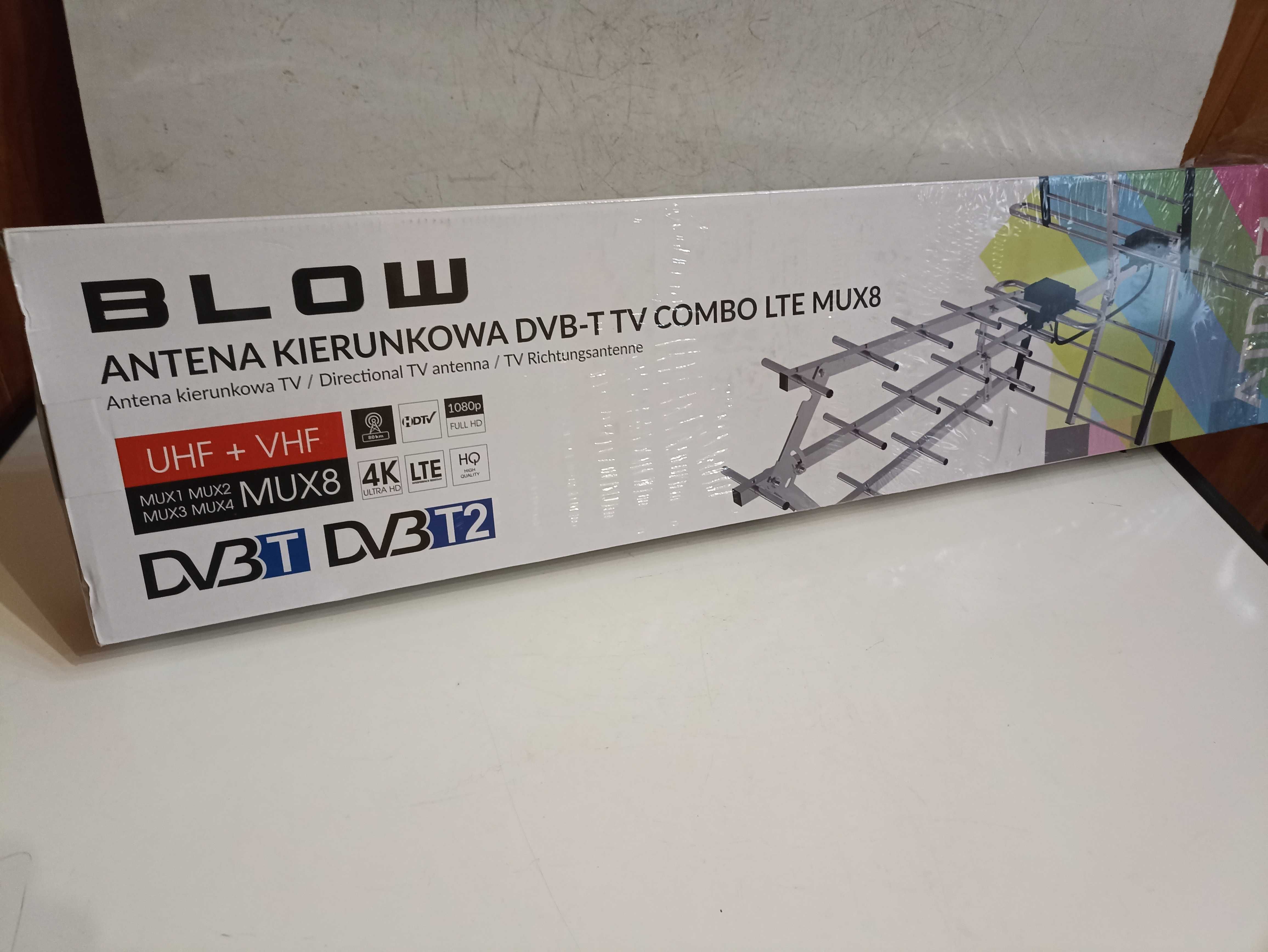 Antena DVB-T2 - combo , LTE  BLOW , aktywna  - zewnetrzna