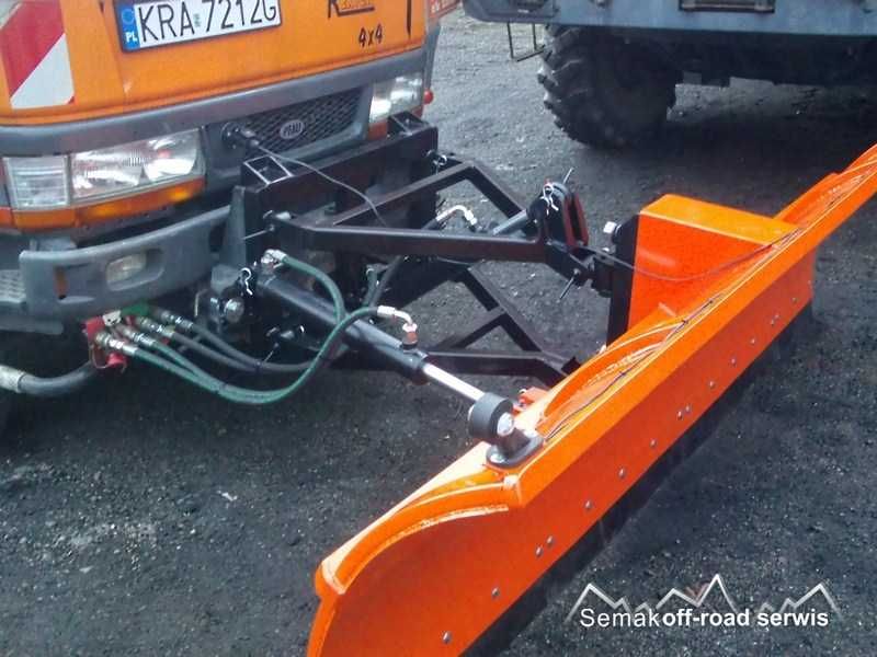 Pług śnieżny do odśnieżania Iveco Sprinter Ducato Master Transit Fuso
