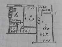 Продам 2 ком квартиру на ж/м Клочко ул Янтарная 81