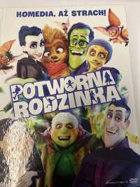 Bajka na płycie DVD Potworna Rodzinka