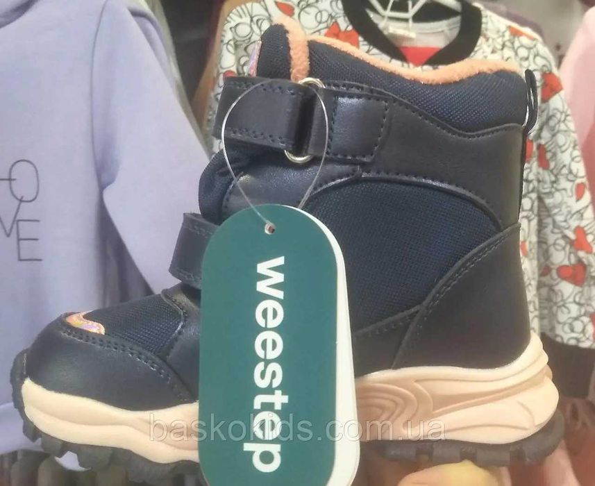 Зимові чоботи для дівчинки Weestep Синій р  23  26