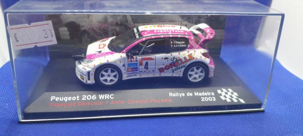 Mais de 100 Miniaturas Rally 1/43