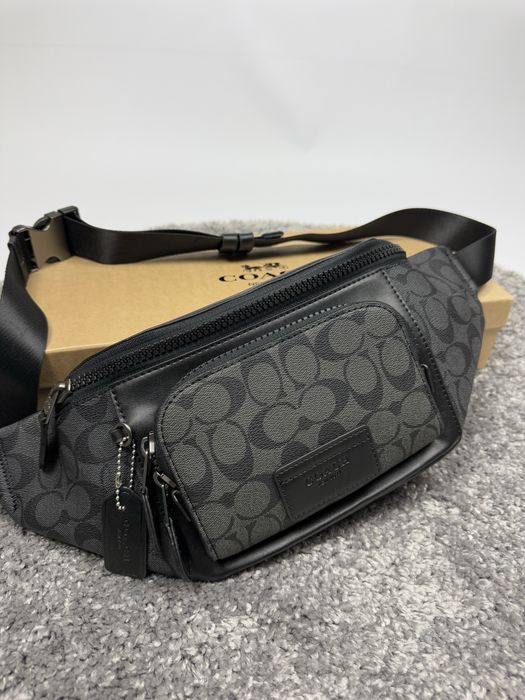 Сумка coach коуч guess через плече бананка барсетка