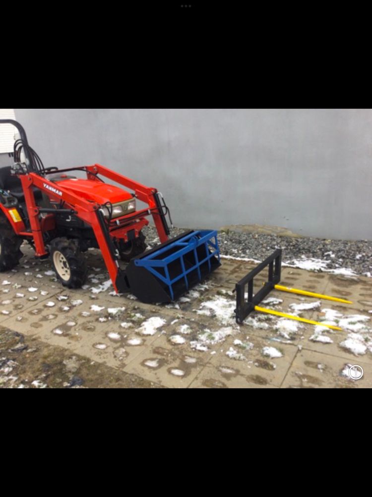 Mini traktor traktorek Yanmar 3 tłok.diesel nap.4x4 w cenie nowy tur