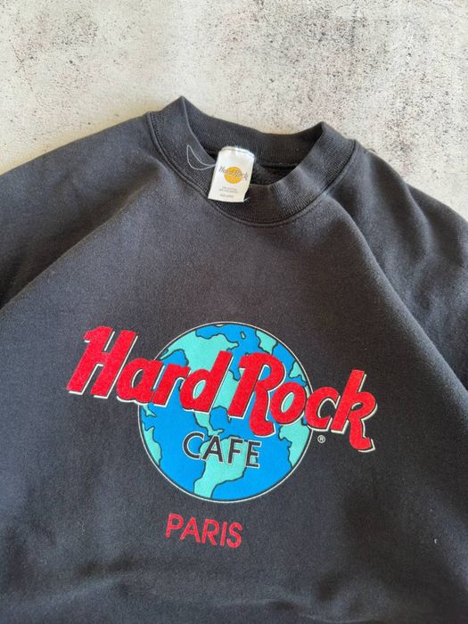 Винтажный свитшот Hard Rock Paris Размер L
