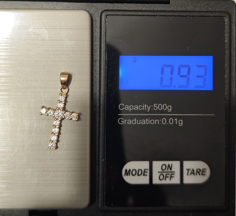 Золотий хрестик, 333 проба.