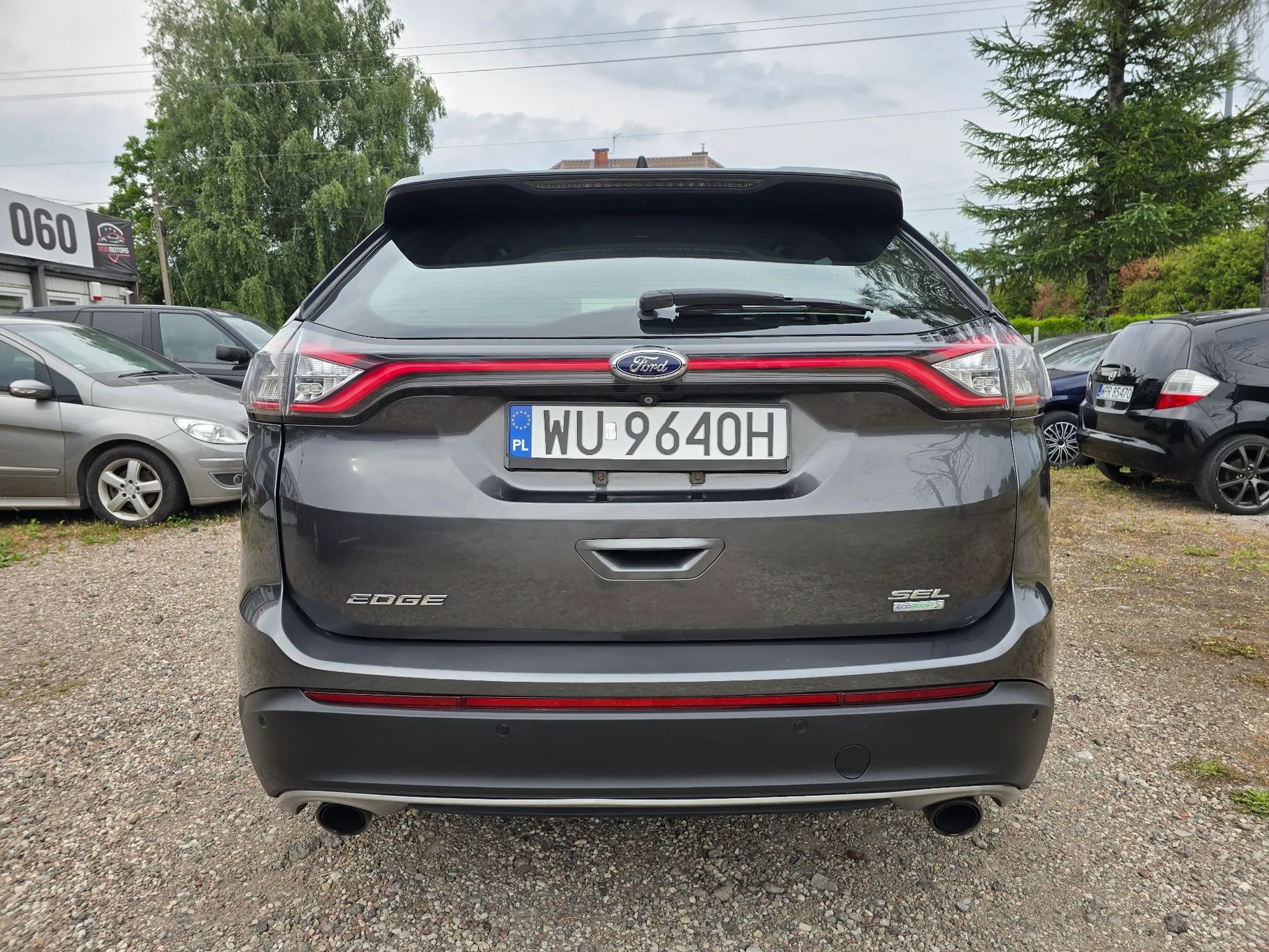 Ford Edge 2.0T 245 KM Skóry Klimatronik Kamera PDC Martwe Pole ZADBANY $$$