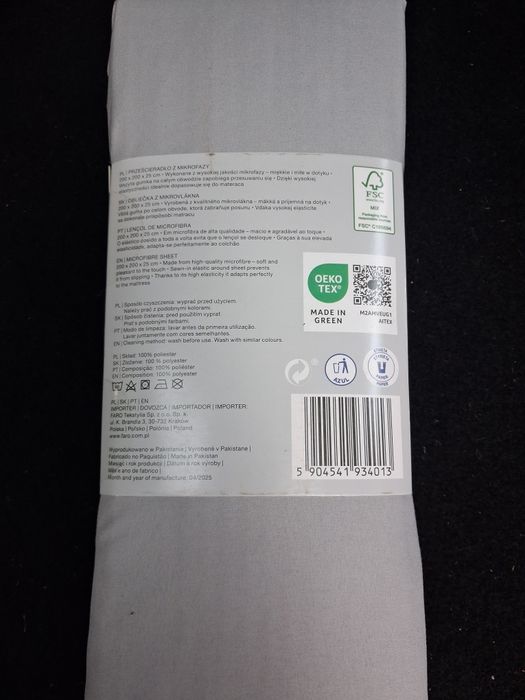 Prześcieradło smukee 200x200 miękkie miłe w dotyku nowe szare błękitne