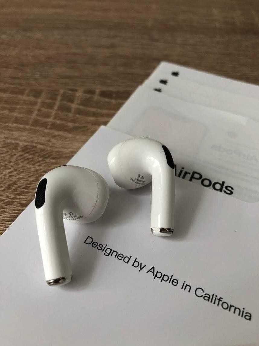 Нові Єпл Airpods 3 Люкс якості. Чіп Айроха 1562a. Найкраща якість