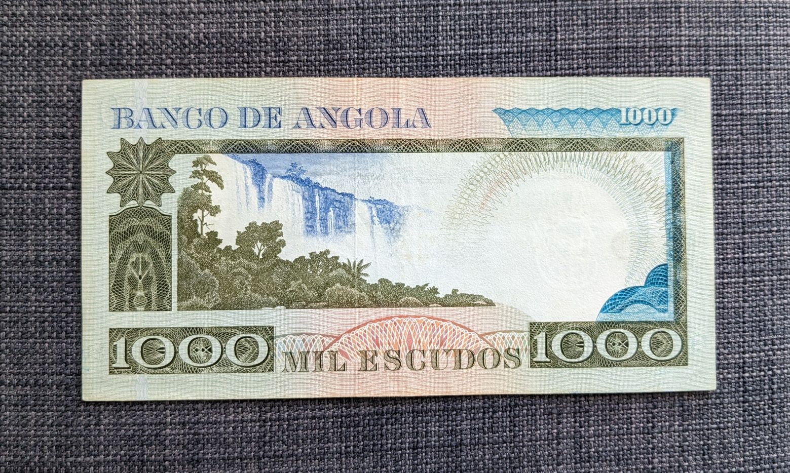 Nota Angola 1000 Escudos UNC