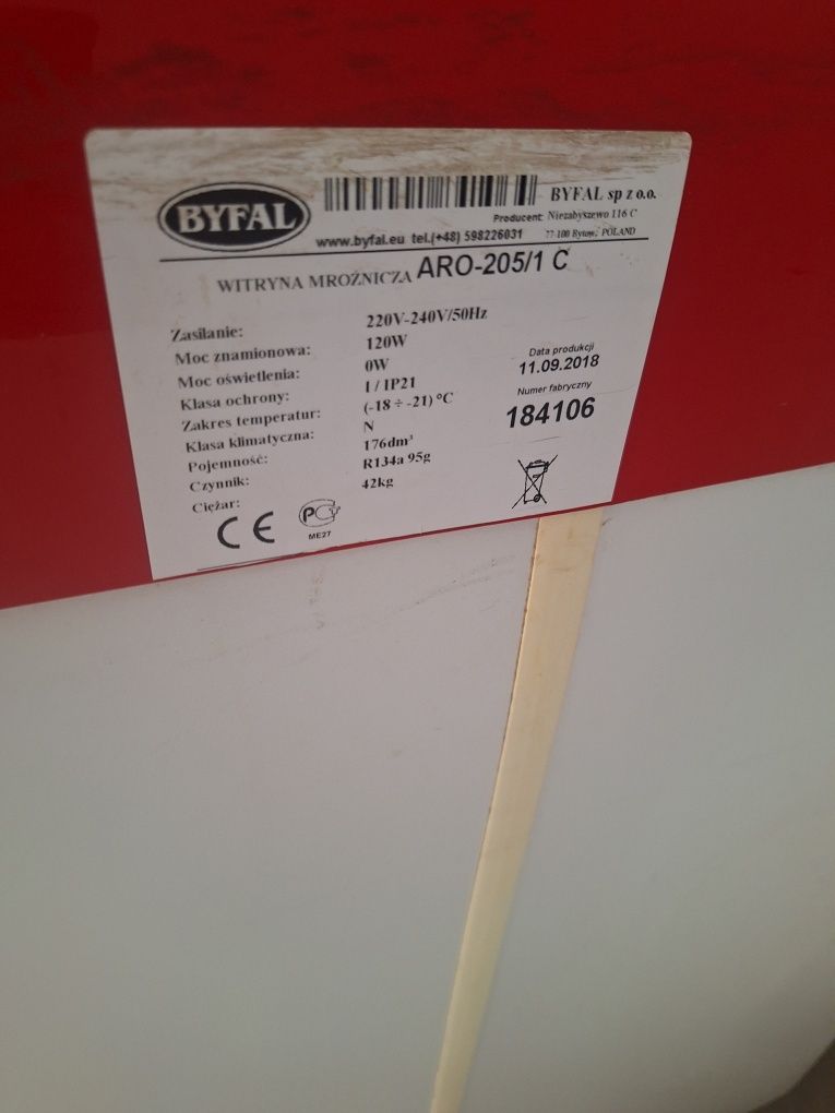 Zamrażarka skrzyniowa Byfal