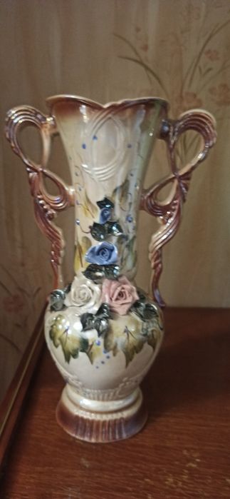 Ваза керамическая з росписью