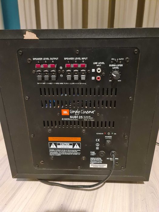 subofer jbl 125 subofer