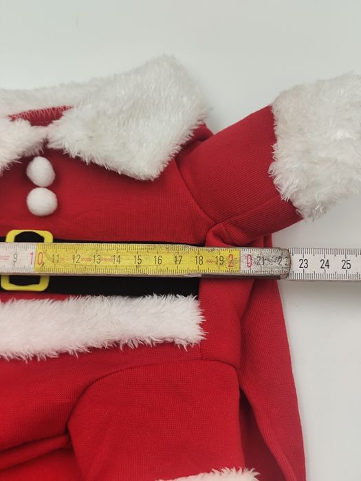 Strój świąteczny Mikołaj dla psa/kota  czapeczka