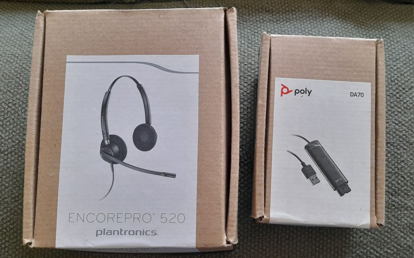 Auscultadores Headset Plantronics HW520