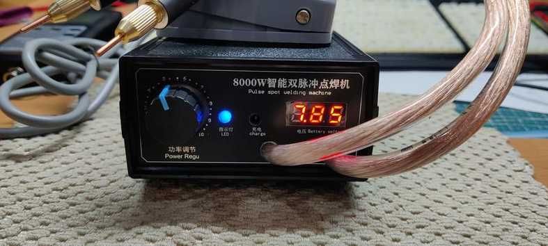 Точечная сварка 8000w для аккумуляторов 18650 с педалью
