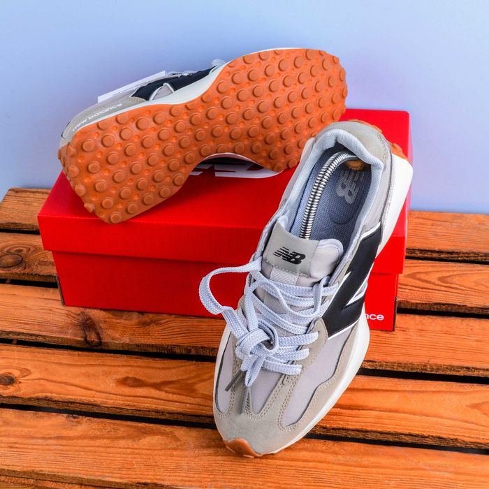 (1866) Чоловічі Кросівки New Balance 327 сірі з чорною N (41-46) нб