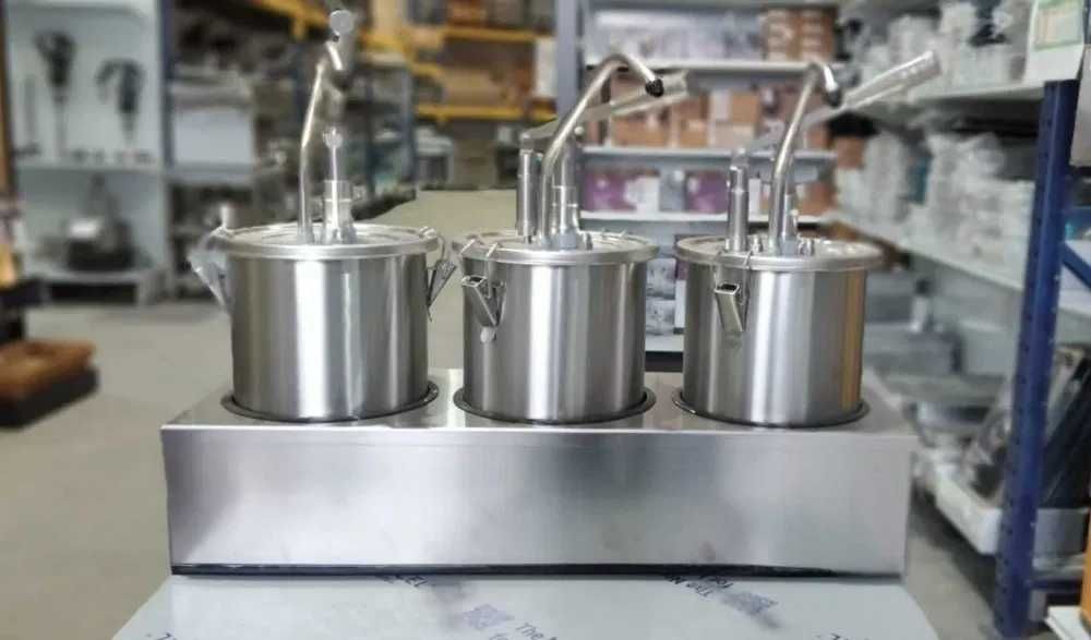 Dispensador de Molhos Triplo - NOVO