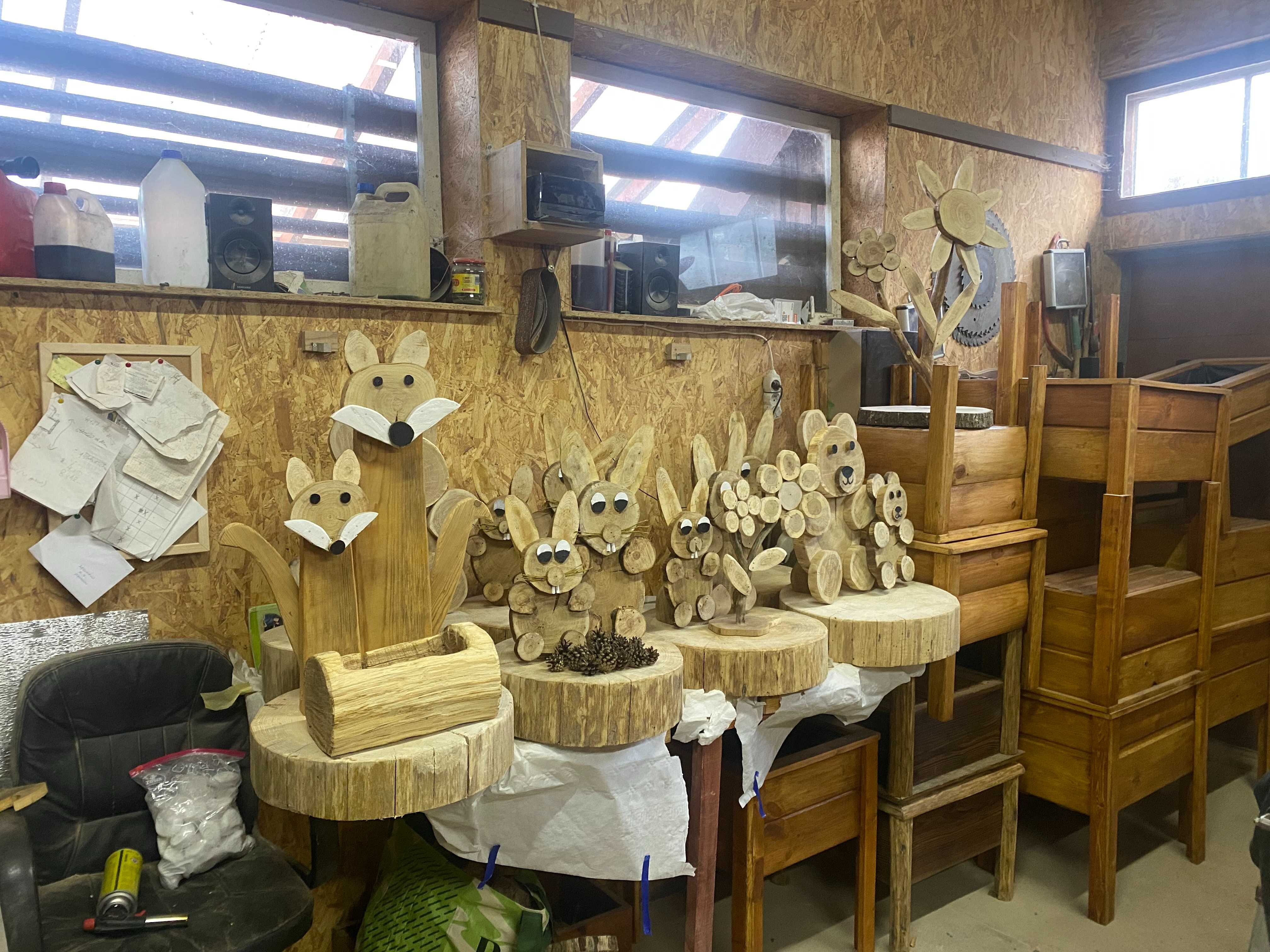 Piękne deski na przystawki i do krojenia z drewna gruszy handmade