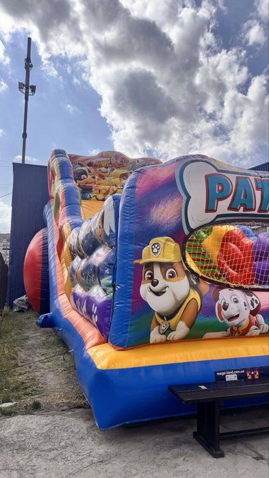 Батут гірка дитячий надувний новий Щенячий патруль