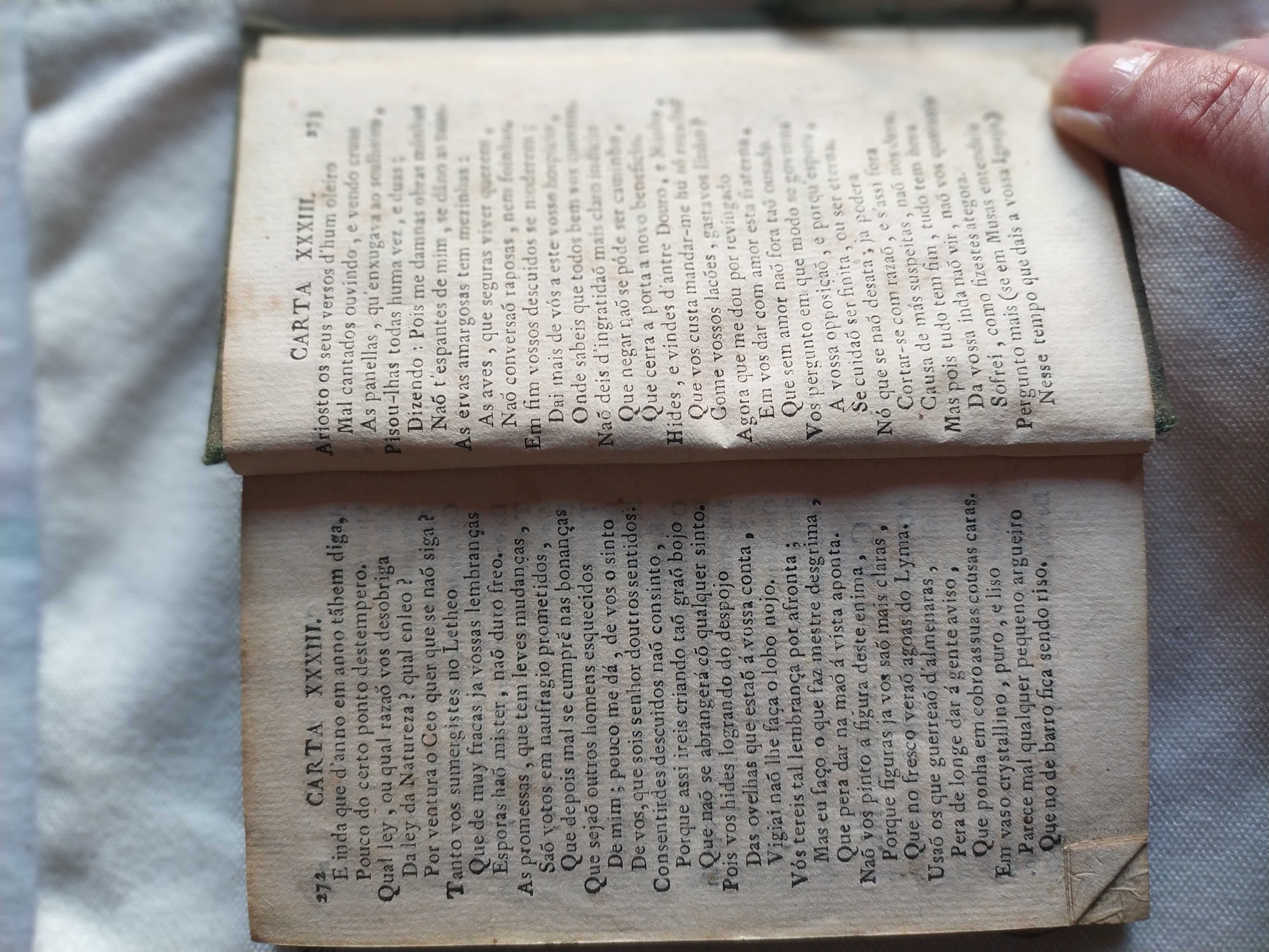 "O LYMA" de Diogo Bernardes. Livro impresso em 1820