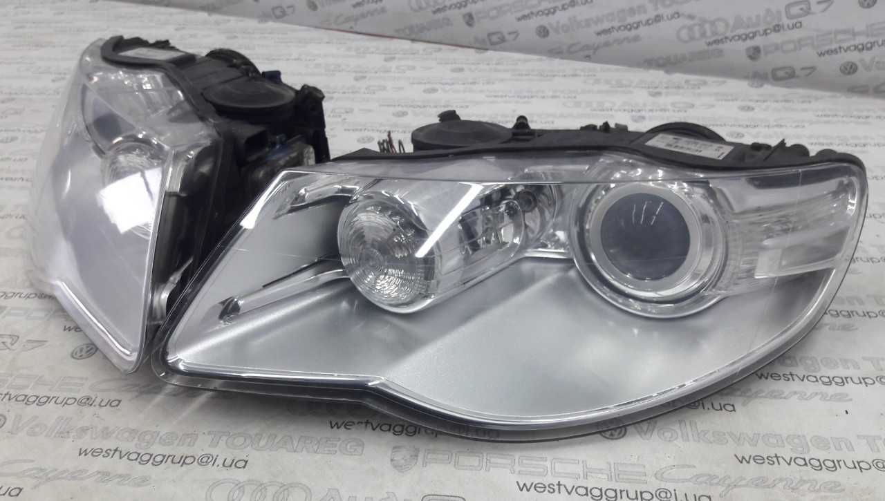 Фара левая КСЕНОН Volkswagen Touareg 2007 - 2009