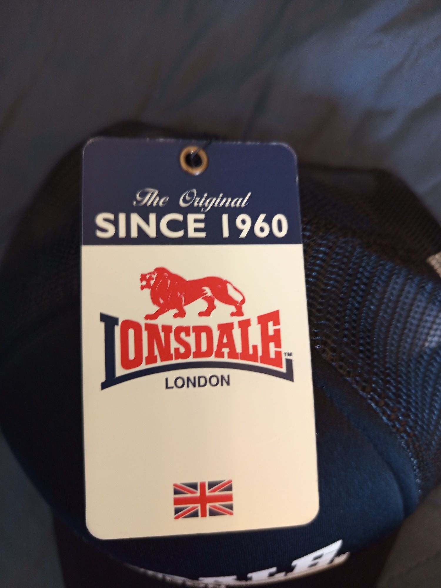 Lonsdale London czapka z daszkiem czarna Nowa