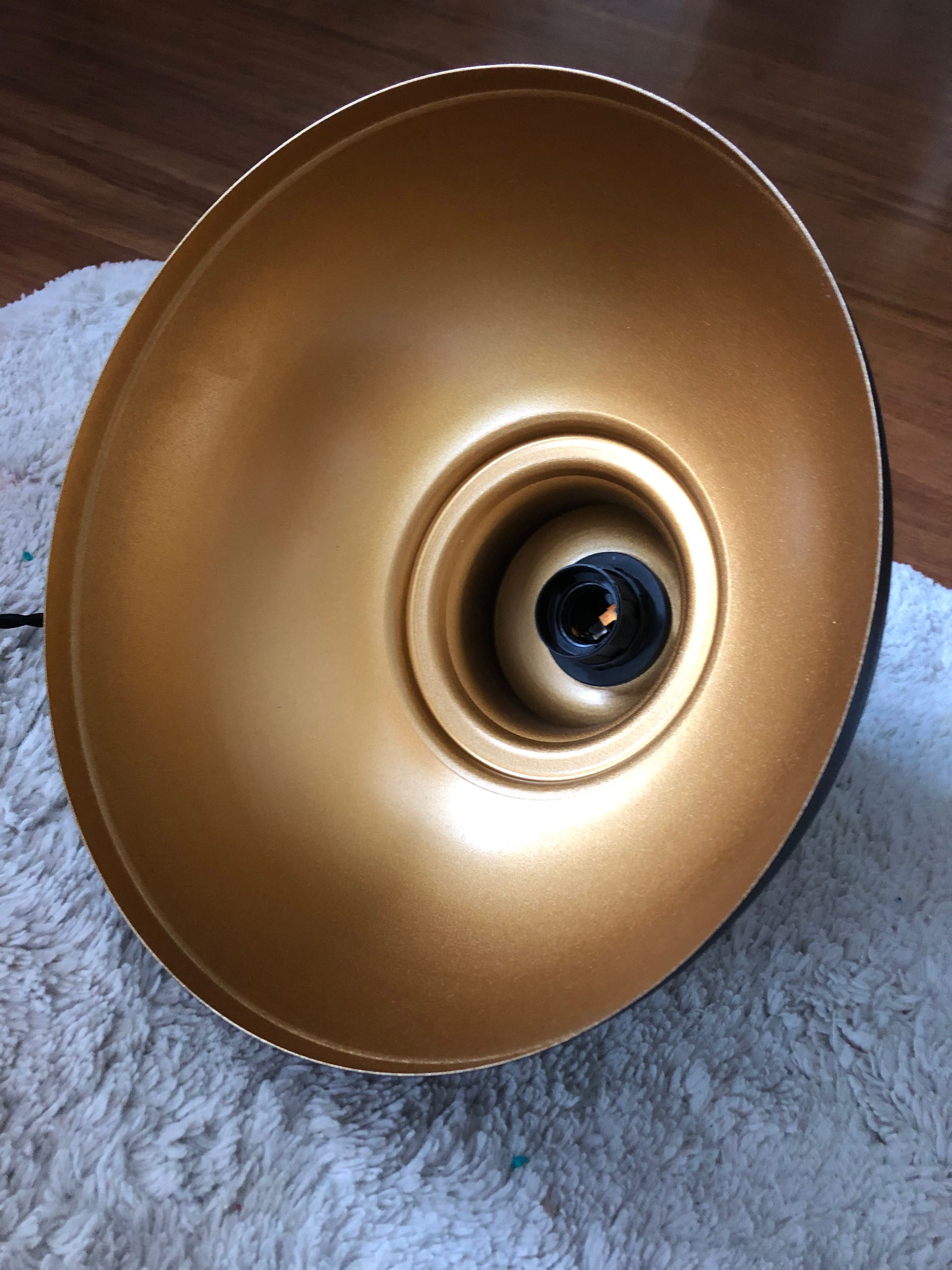 Emna Lampa Wisząca Black/Gold - Lindby