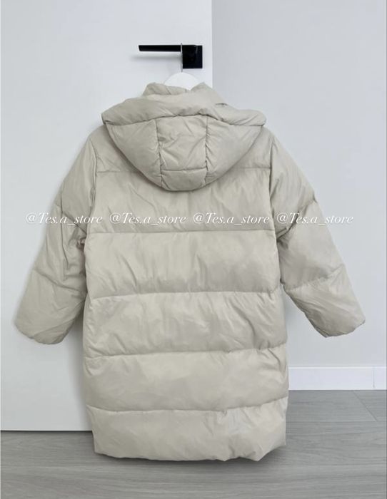 Пуховик Zara пухове пальто куртка