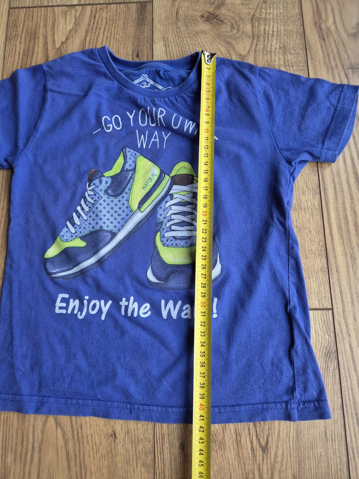 T-shirt bluzka z krótkim rękawem r. 110 Mayoral